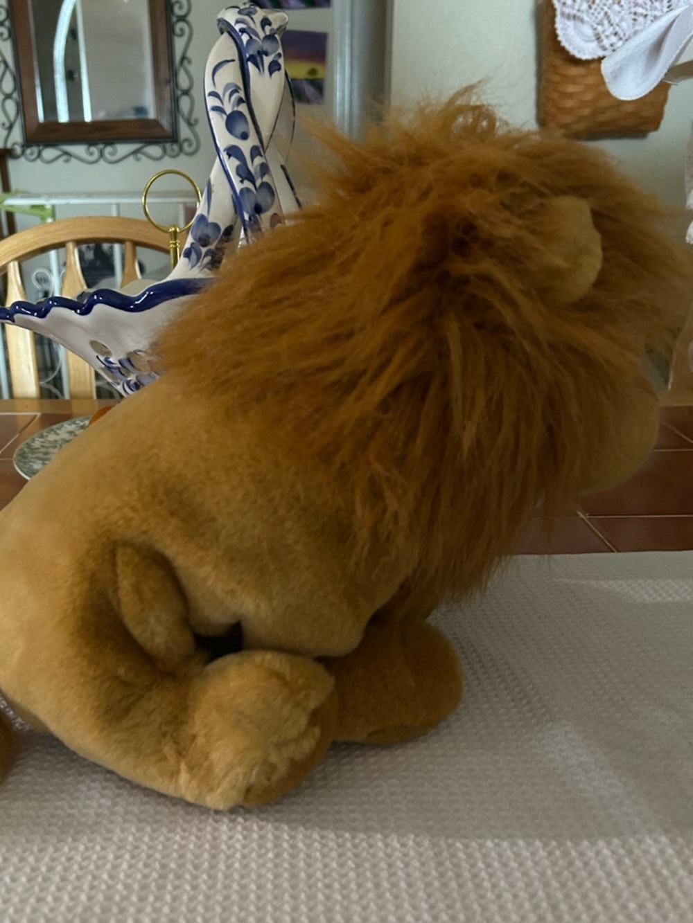 Ron Banafato Lion Hand Puppet Plush With Roaring Sound Box Stuffed Animal Toy - Picture 2 of 8